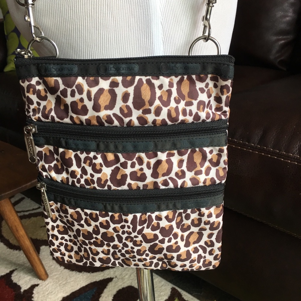 LeSportsac Leopard Print Crossbody Bag